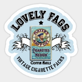 OLD CIGARETTE PACKET Sticker